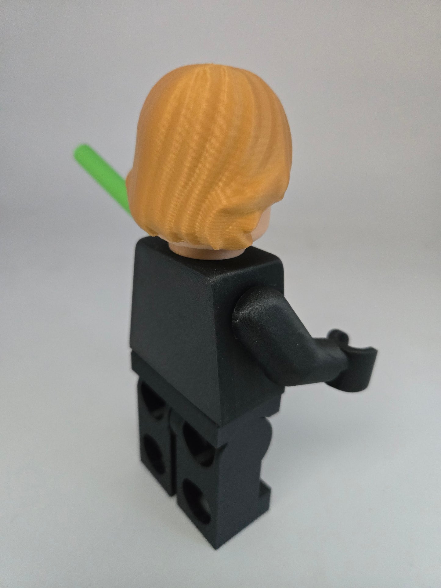Custom 3D printed Brick Lego Luke Skywalker