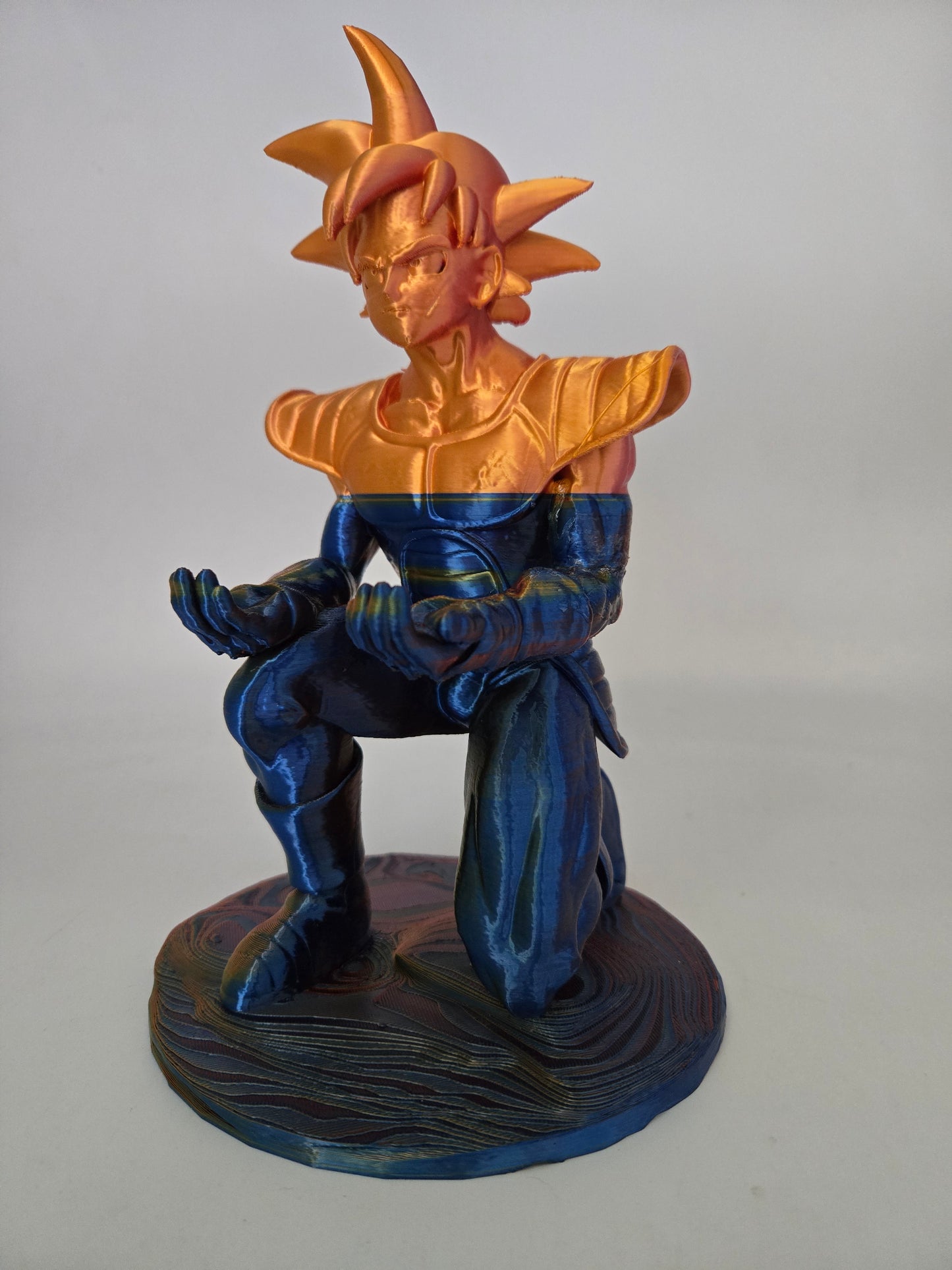 3D printed Custom {Son Of Goku} PlayStation Controller holder