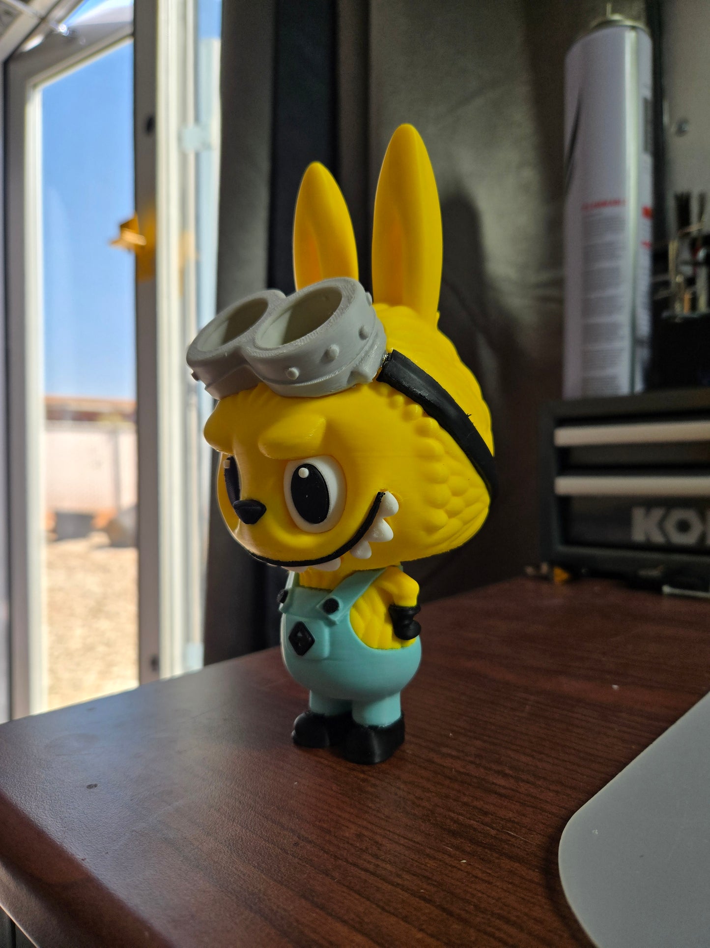 Custom 3D printed Minon Labubu