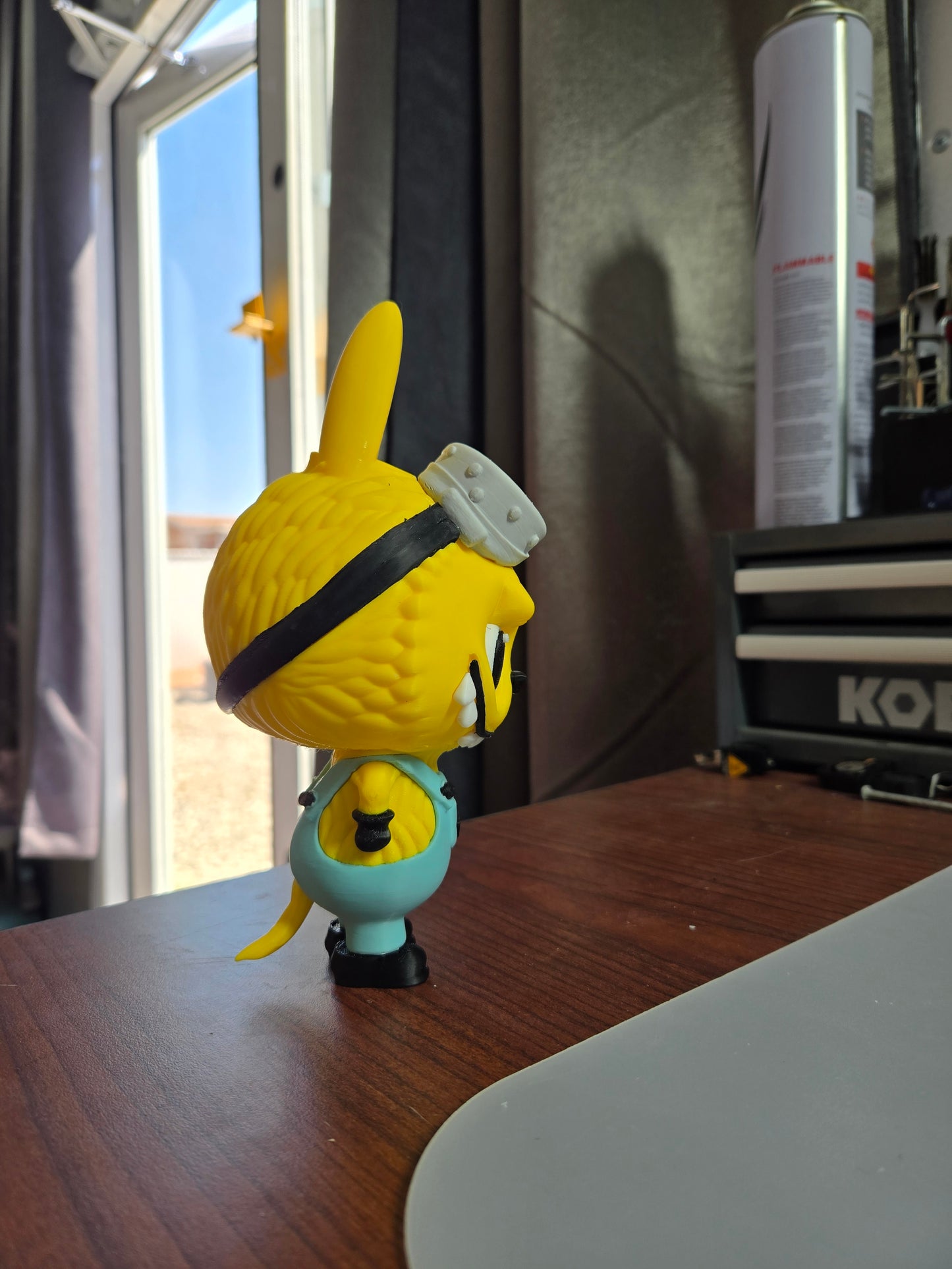 Custom 3D printed Minon Labubu