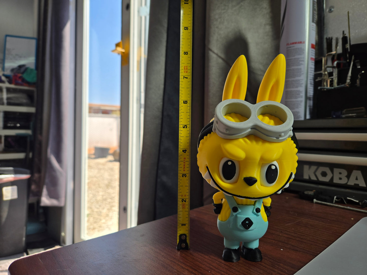 Custom 3D printed Minon Labubu