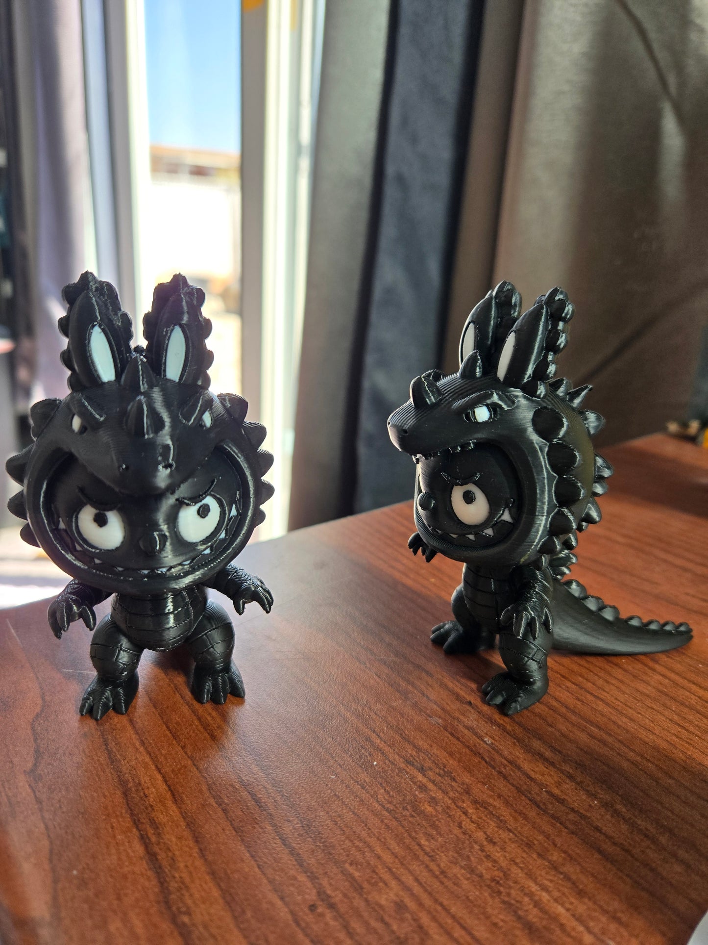 Custom Labubu Godzilla 3D Printed