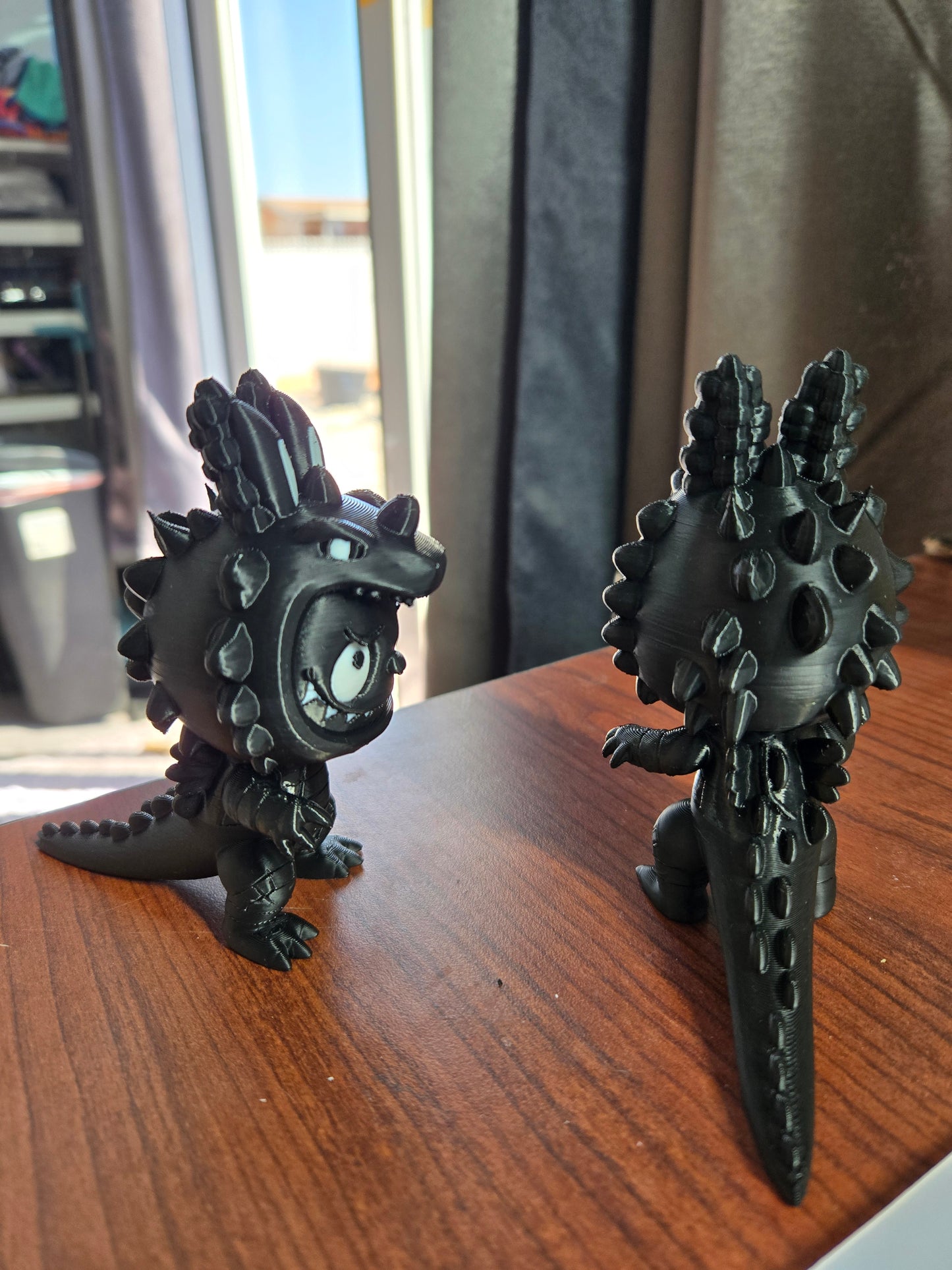 Custom Labubu Godzilla 3D Printed