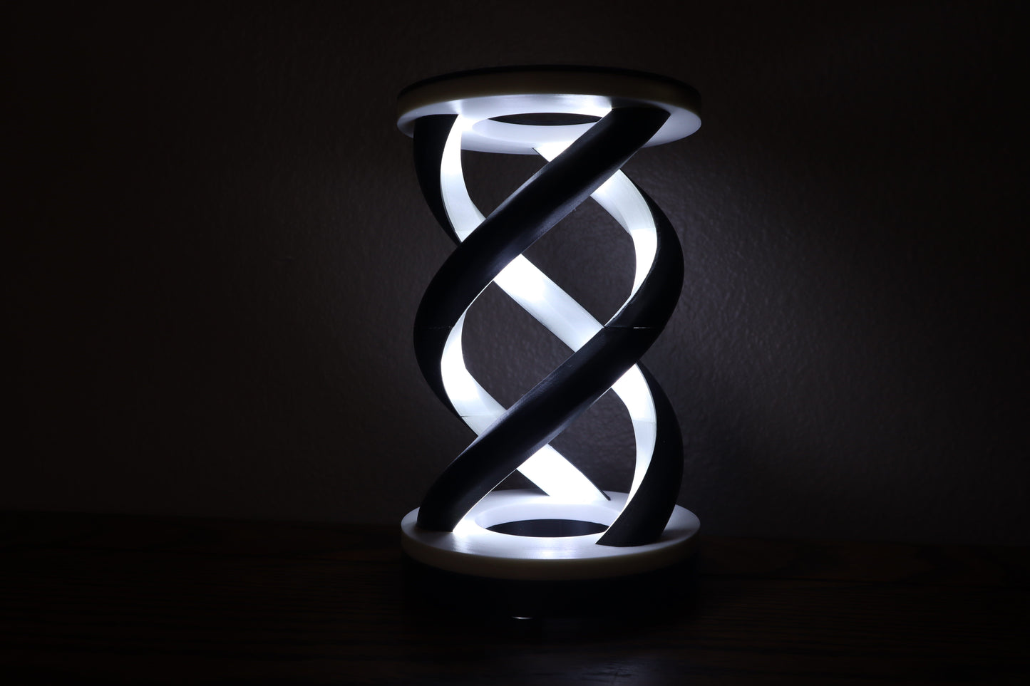 Helix LED Lamp - Glow in the Dark Available (which doubles as a Night light)
