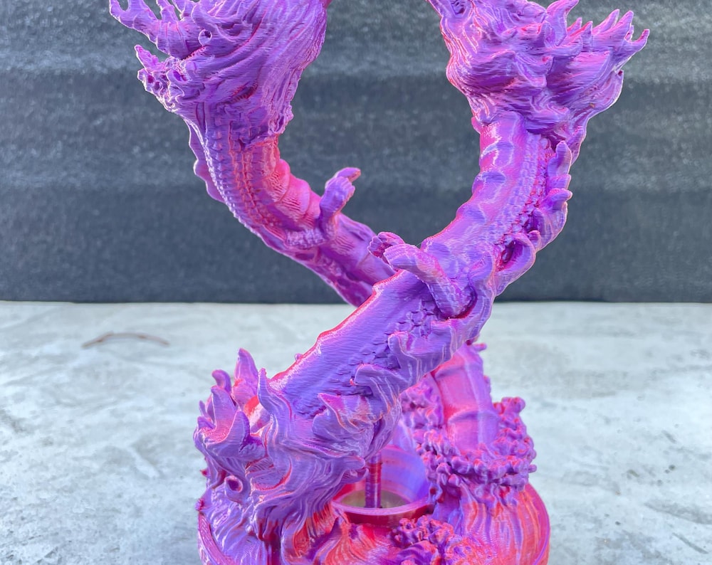 Ascending Dragons - Incense Holder - Glow in the Dark Available