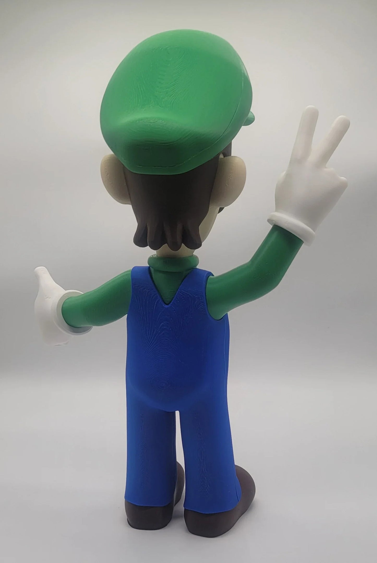 Custom 3D printed Luigi 24 inches tall