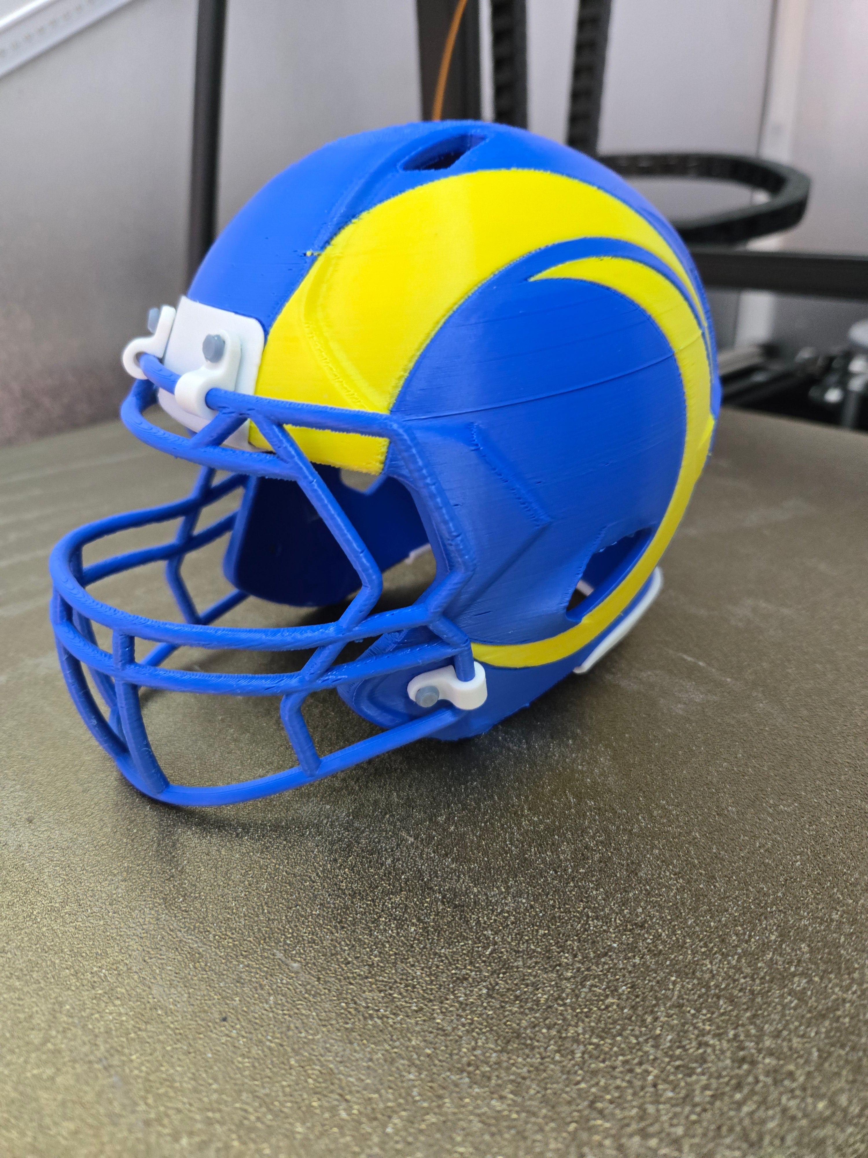 3D printed Collectable Football Helmets