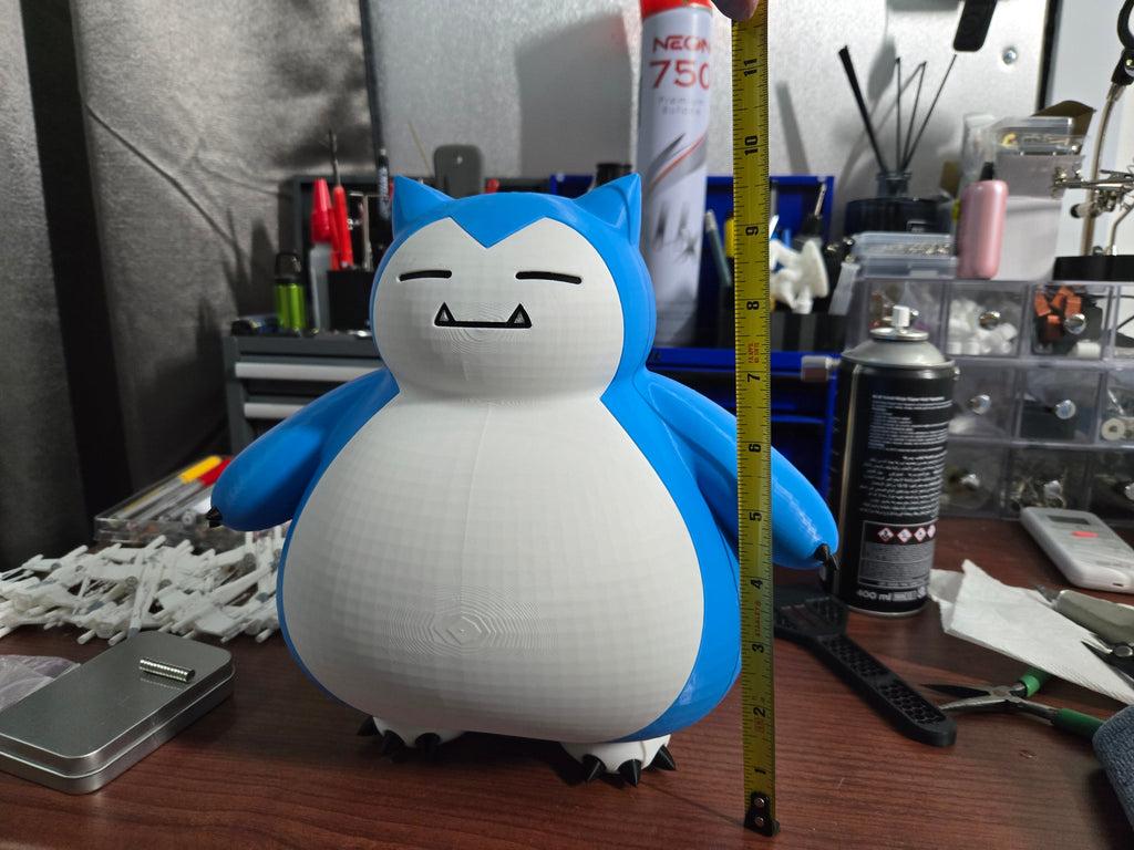 3D Printed Large Pokémon Snorlex