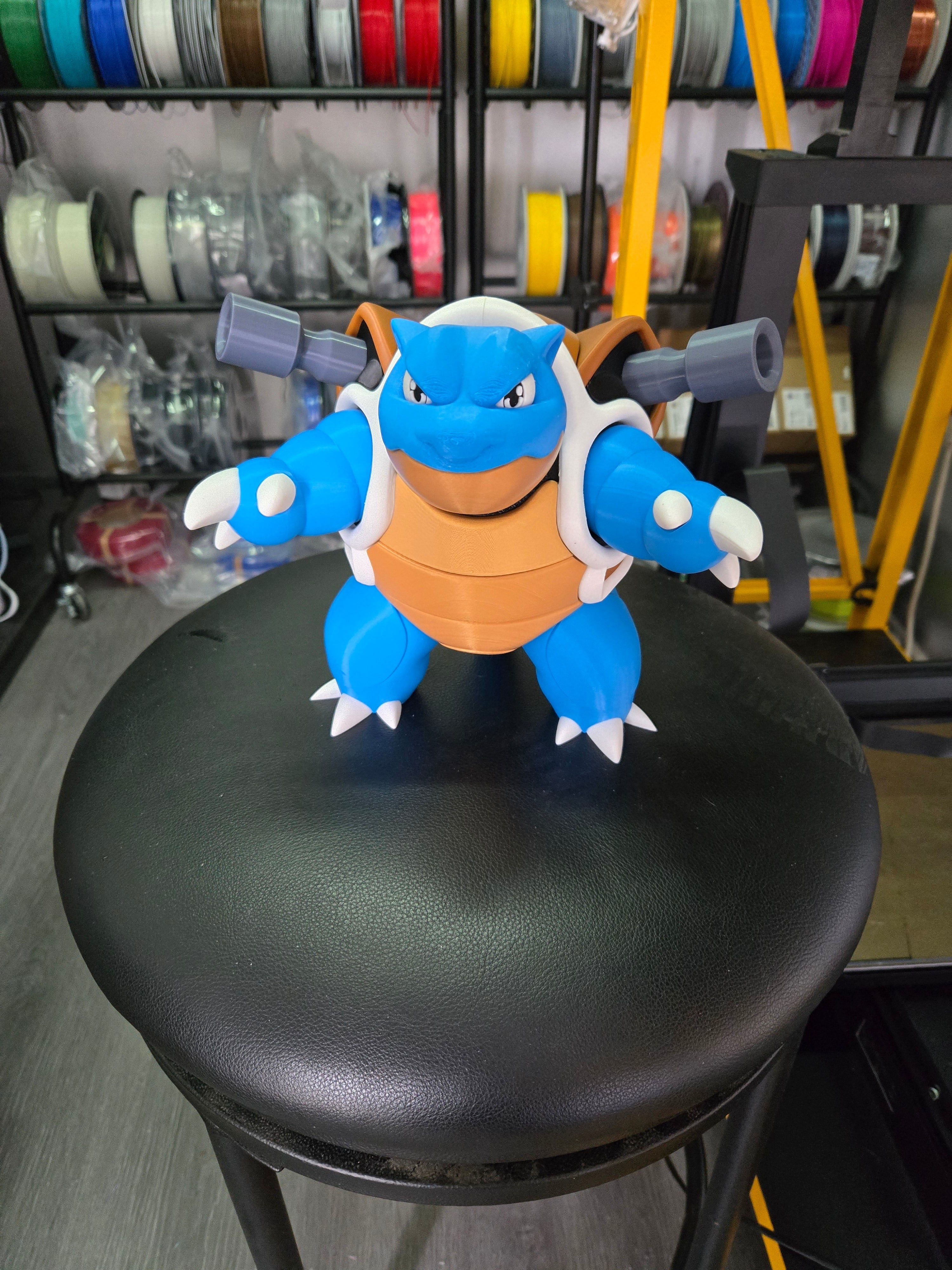 3D printed Pokemon Blastoise