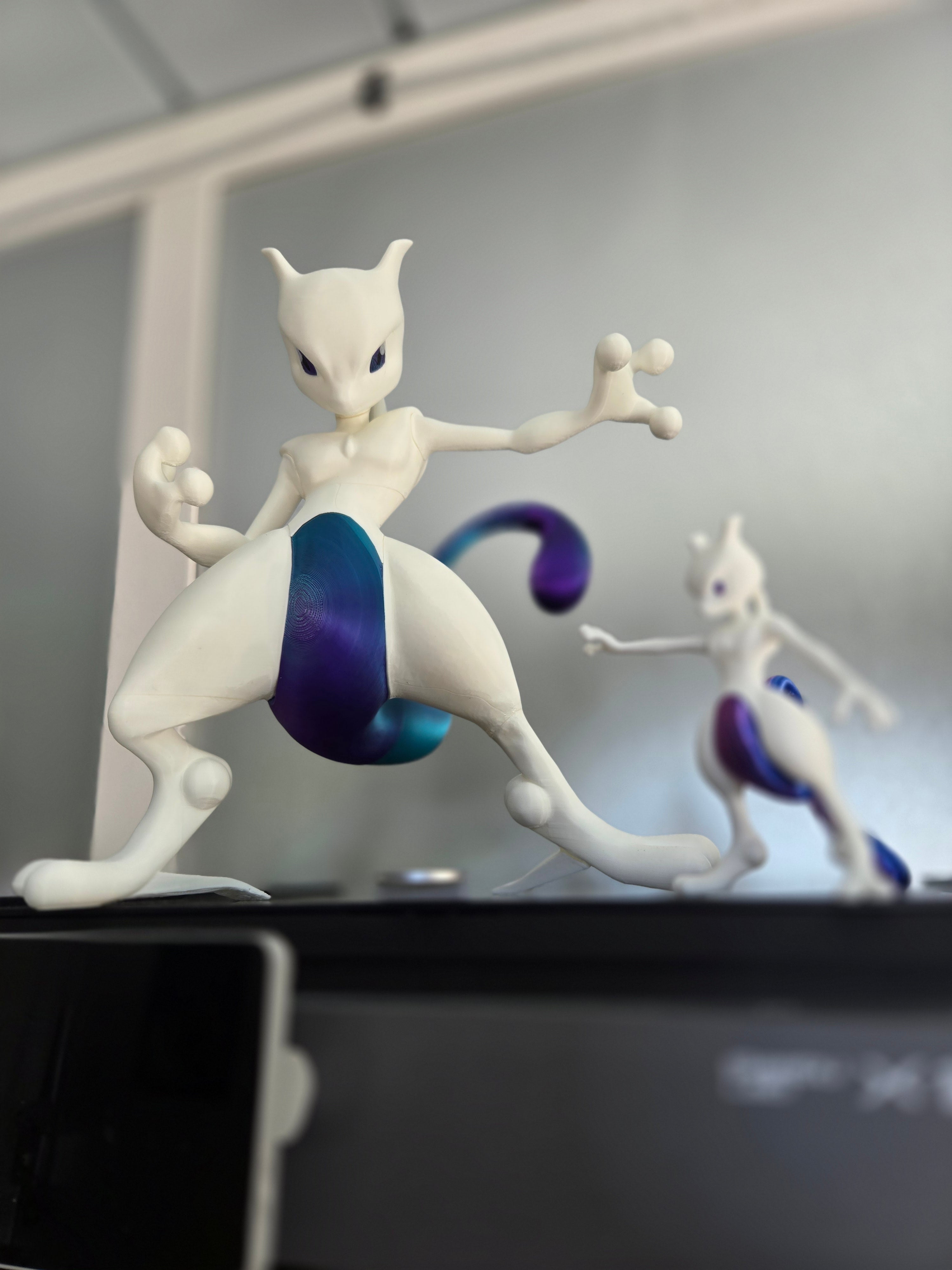 3D Printed Custom Pokémon Mowtwo