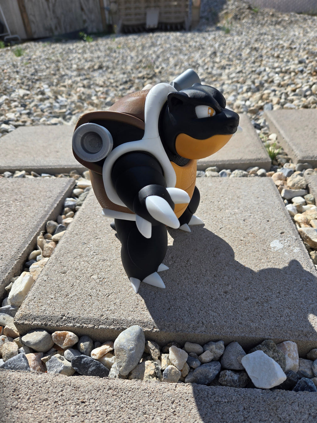 3D Printed Pokemon Blastoise with custom color