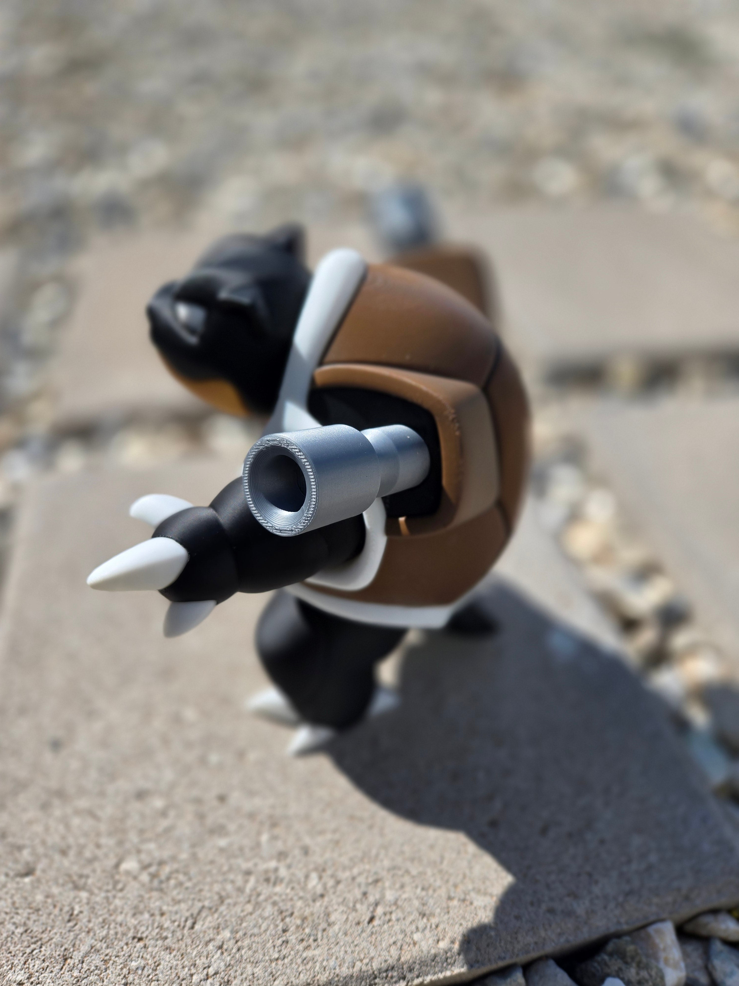 3D Printed Pokemon Blastoise with custom color