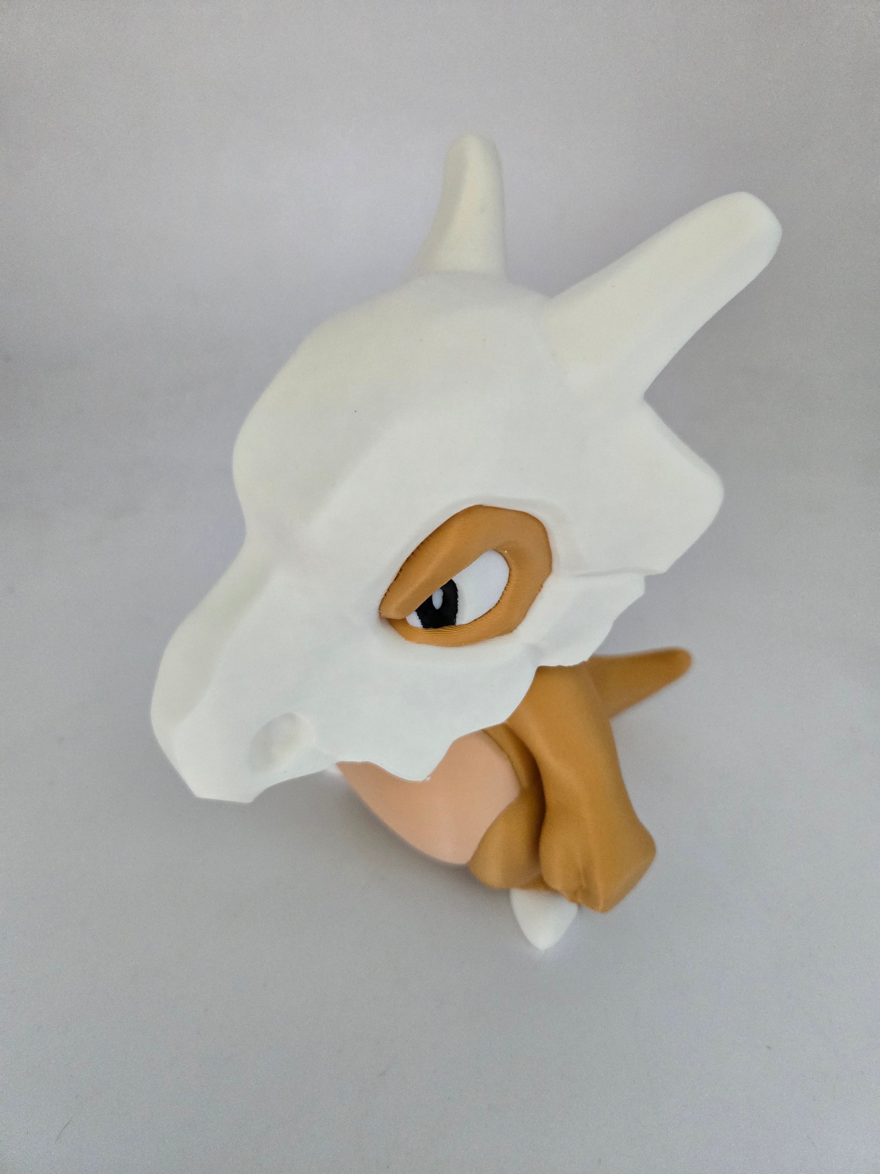 3D custom printed Pokémon Cubone