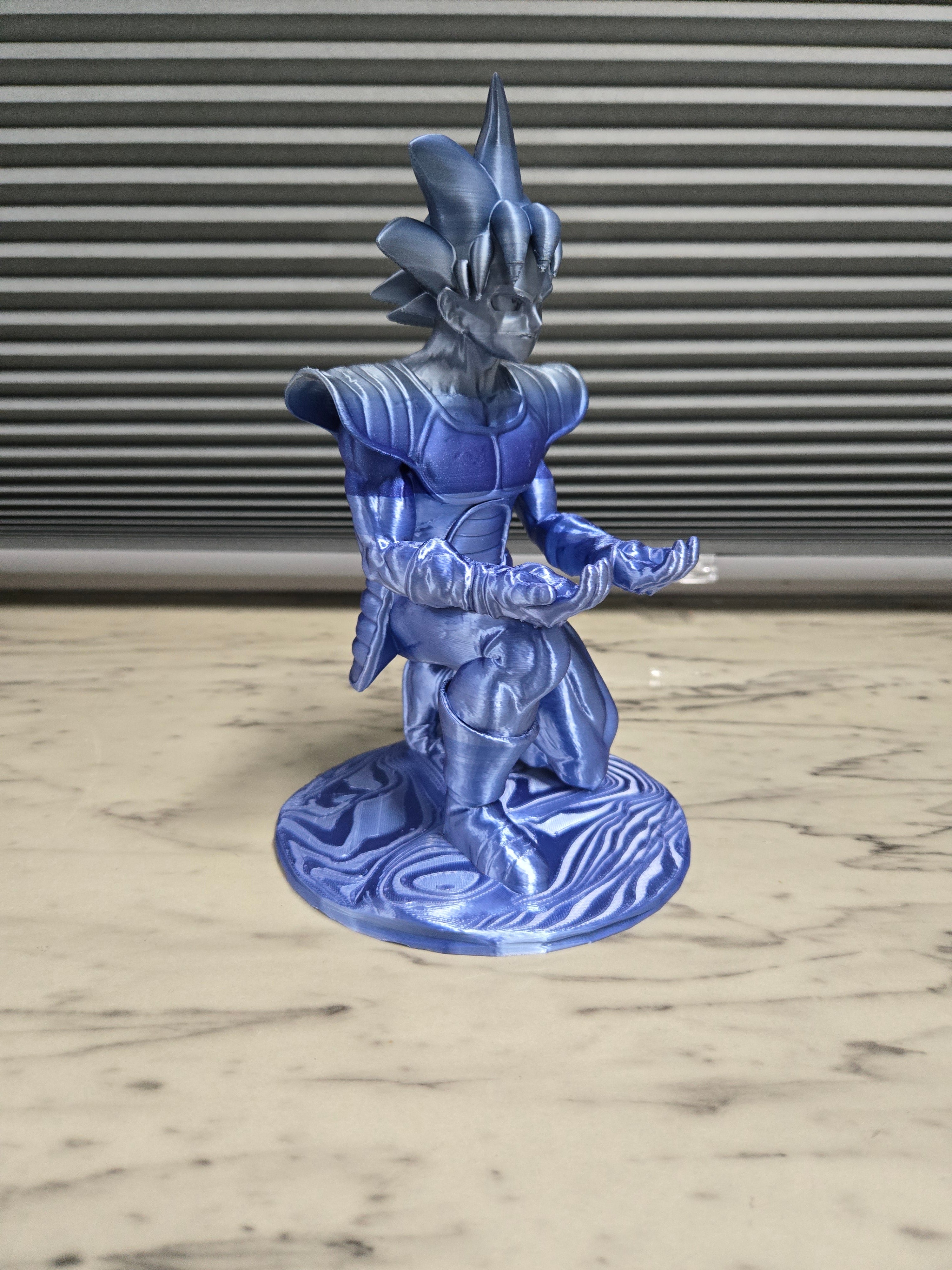 3D printed Custom {Son Of Goku} PlayStation Controller holder