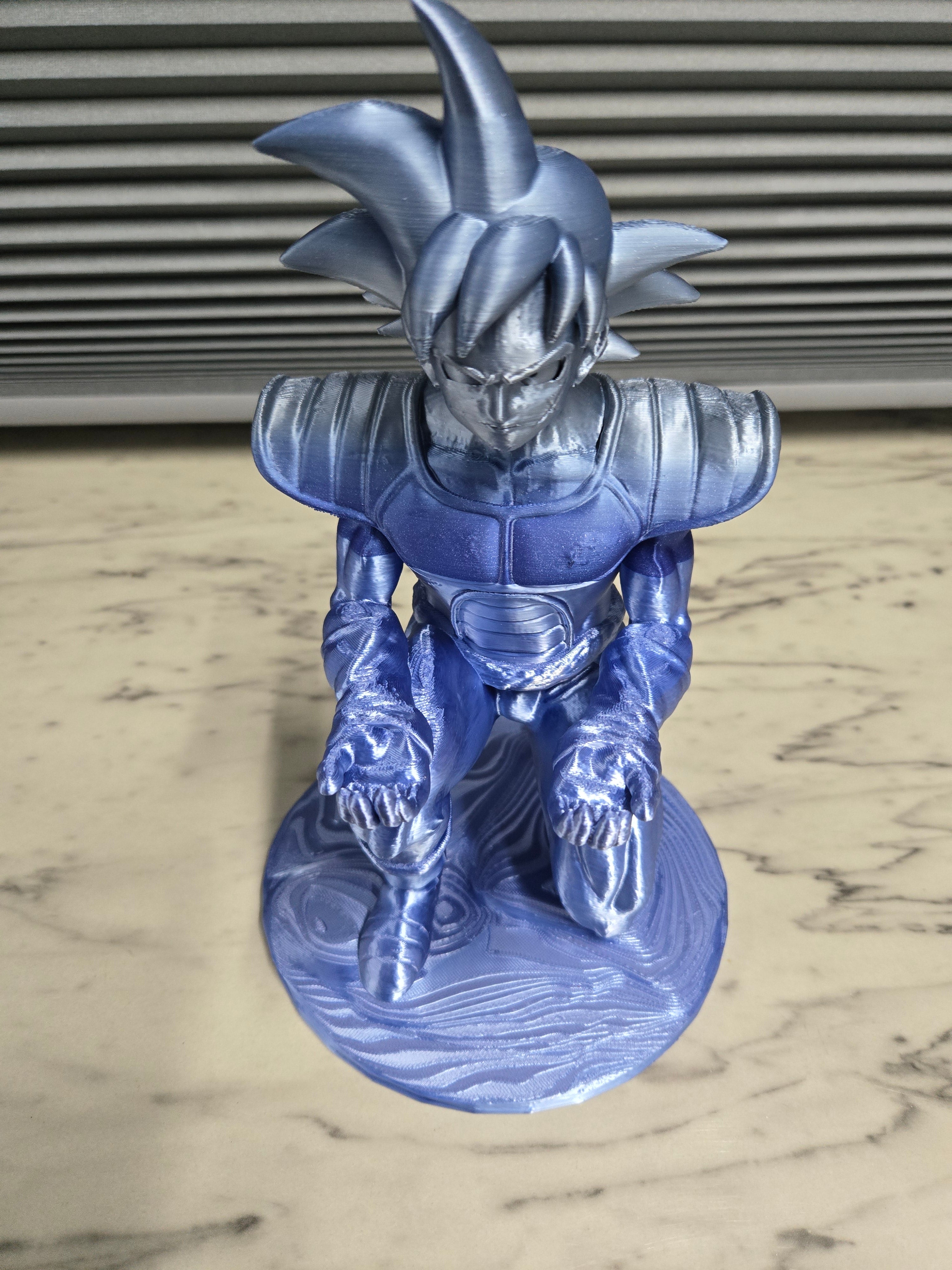 3D printed Custom {Son Of Goku} PlayStation Controller holder