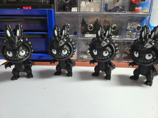 Custom Labubu Godzilla 3D Printed