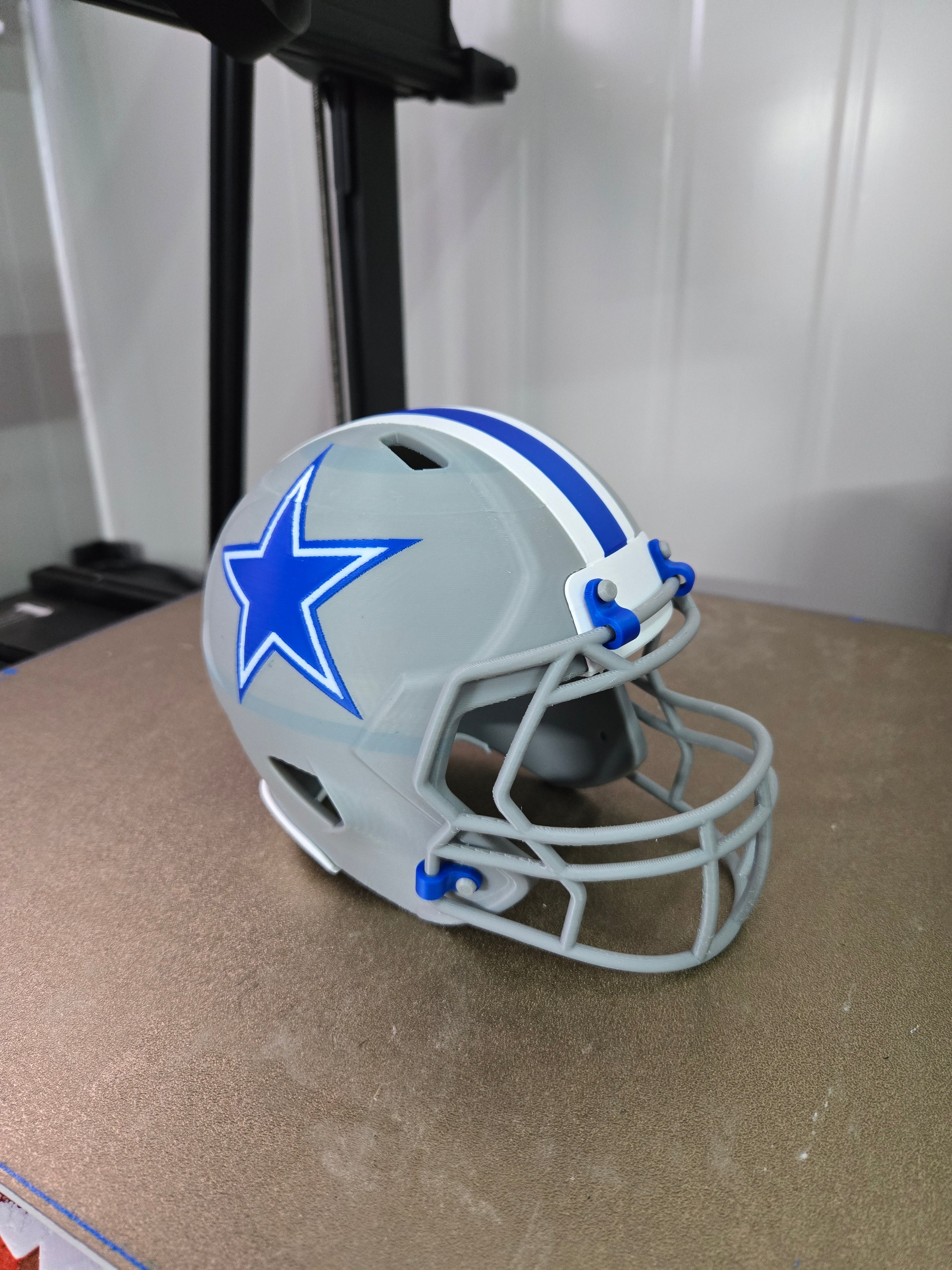 3D printed Collectable Football Helmets