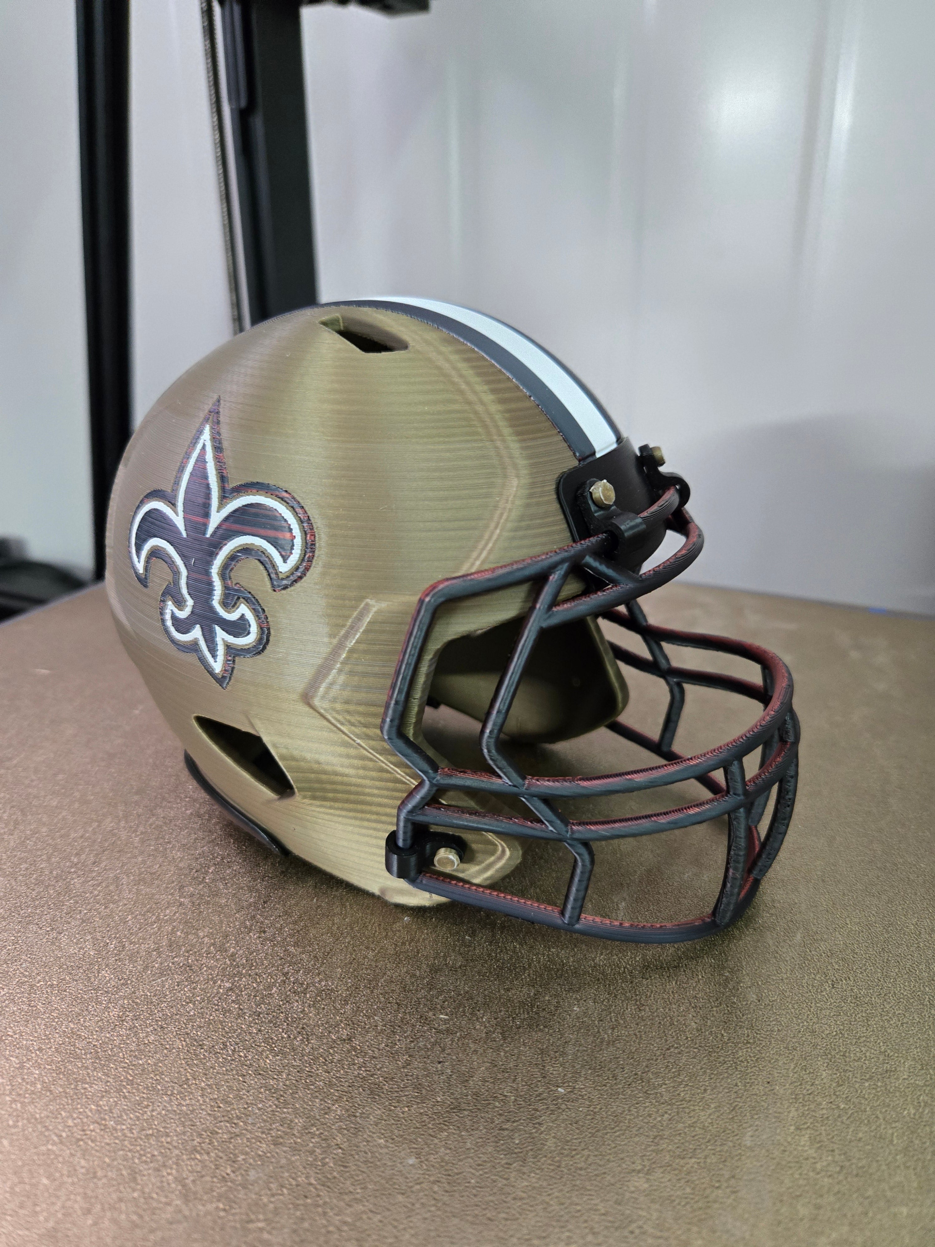 3D printed Collectable Football Helmets