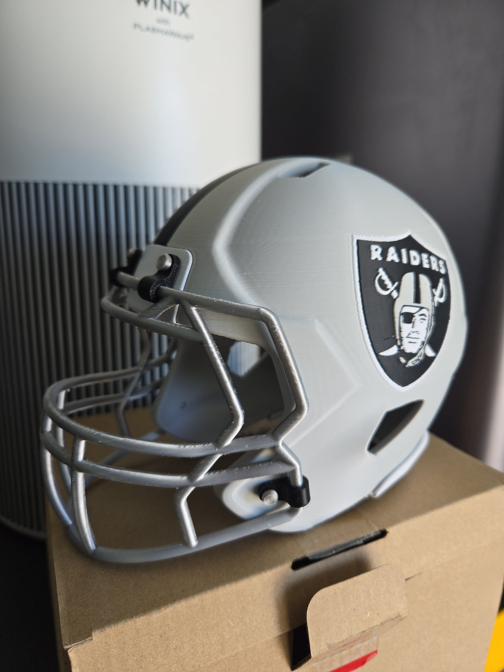 3D printed Collectable Football Helmets