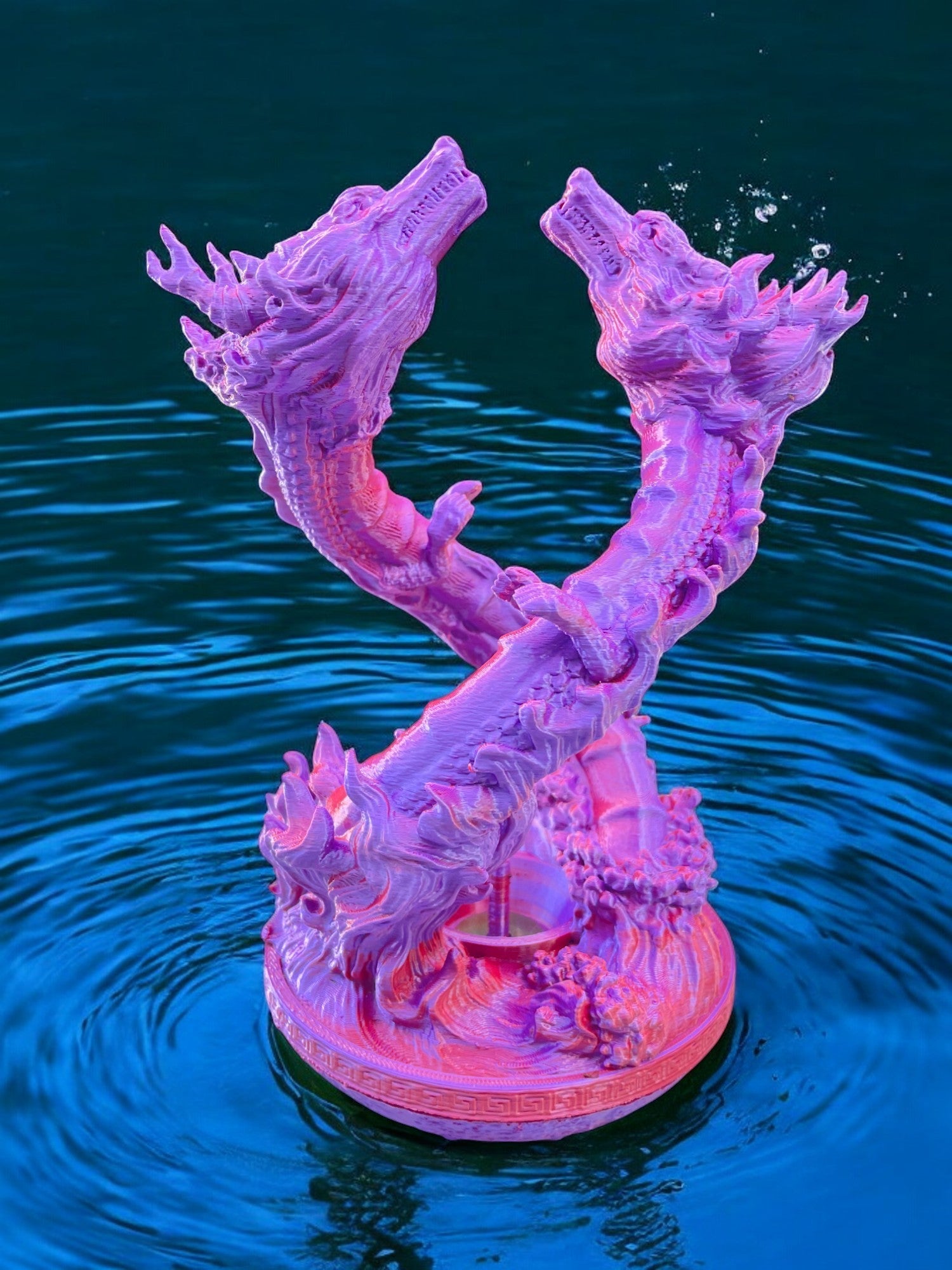 Ascending Dragons - Incense Holder - Glow in the Dark Available
