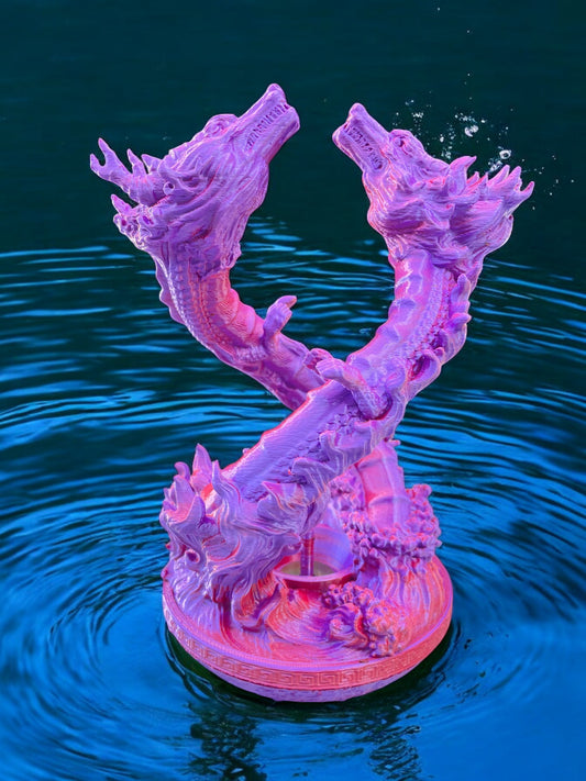 Ascending Dragons - Incense Holder - Glow in the Dark Available