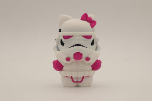 Hello Kitty Storm Trooper - Customizable Colors Available