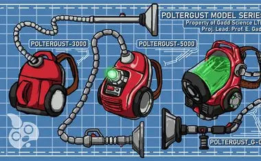 Luigi Mansion Poltergust G 00 Backpack Custom 3Dprinted